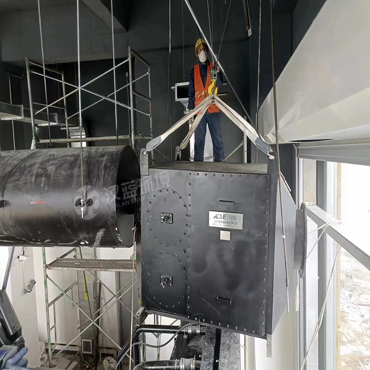 碳煙顆粒危害大，機(jī)組尾氣需凈化 ——發(fā)電機(jī)組黑煙凈化器在某單位安裝運(yùn)行